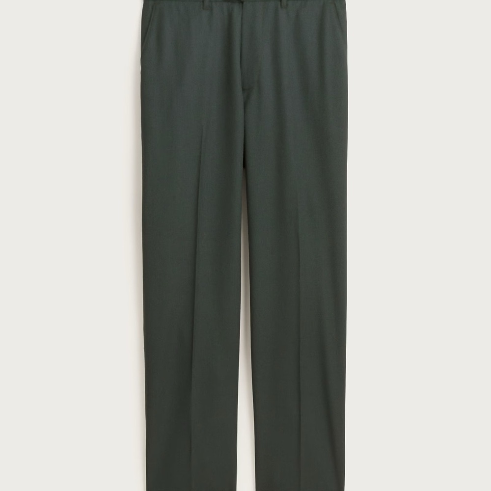 NWT: J. Crew Classic Creased Wool Trouser 32x34